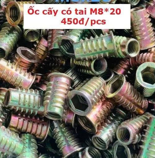 Ốc cấy có tai M8x20